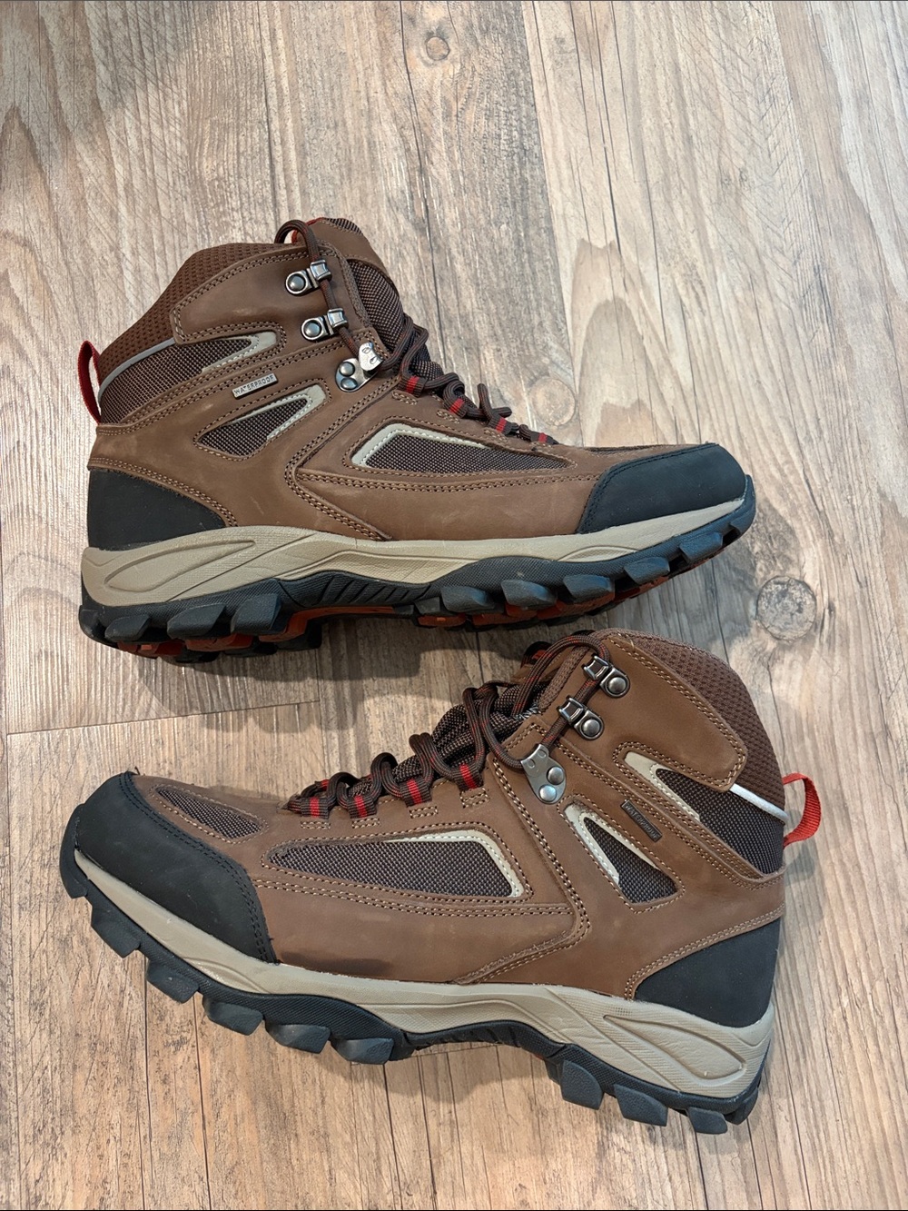 Magellan Outdoors Brown and Black Men's Hiking Boots